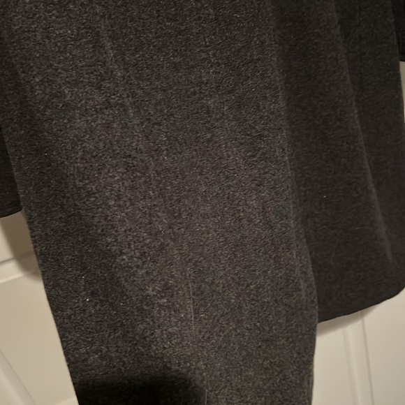 Zara Wool Coat Funnel Neck - Picture 5 of 6